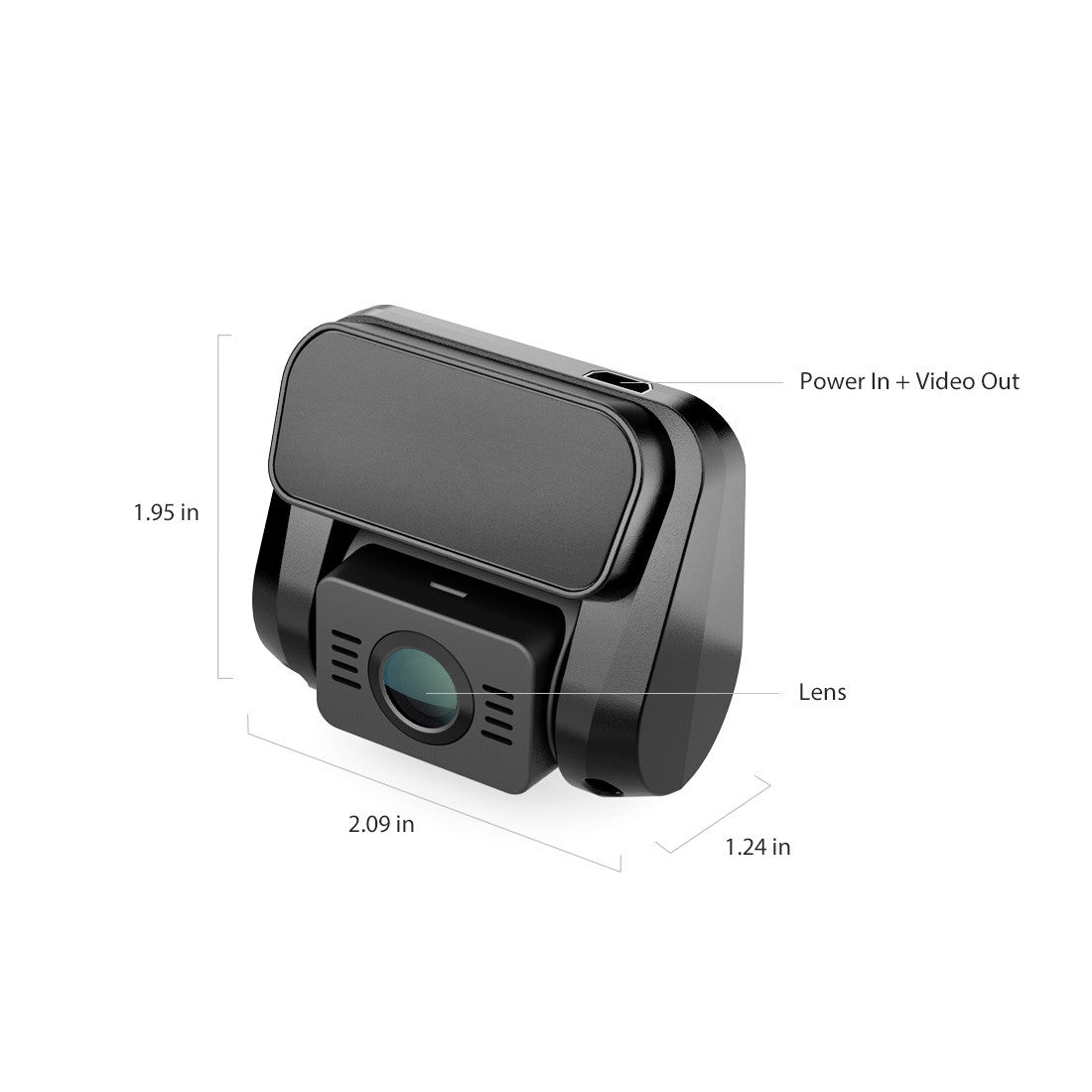 A129 Plus Duo Dual Channel Dash Cam Front 2K 1440P + Rear 1080P with Wi - Fi GPS Dash Camera - Viofo - official
