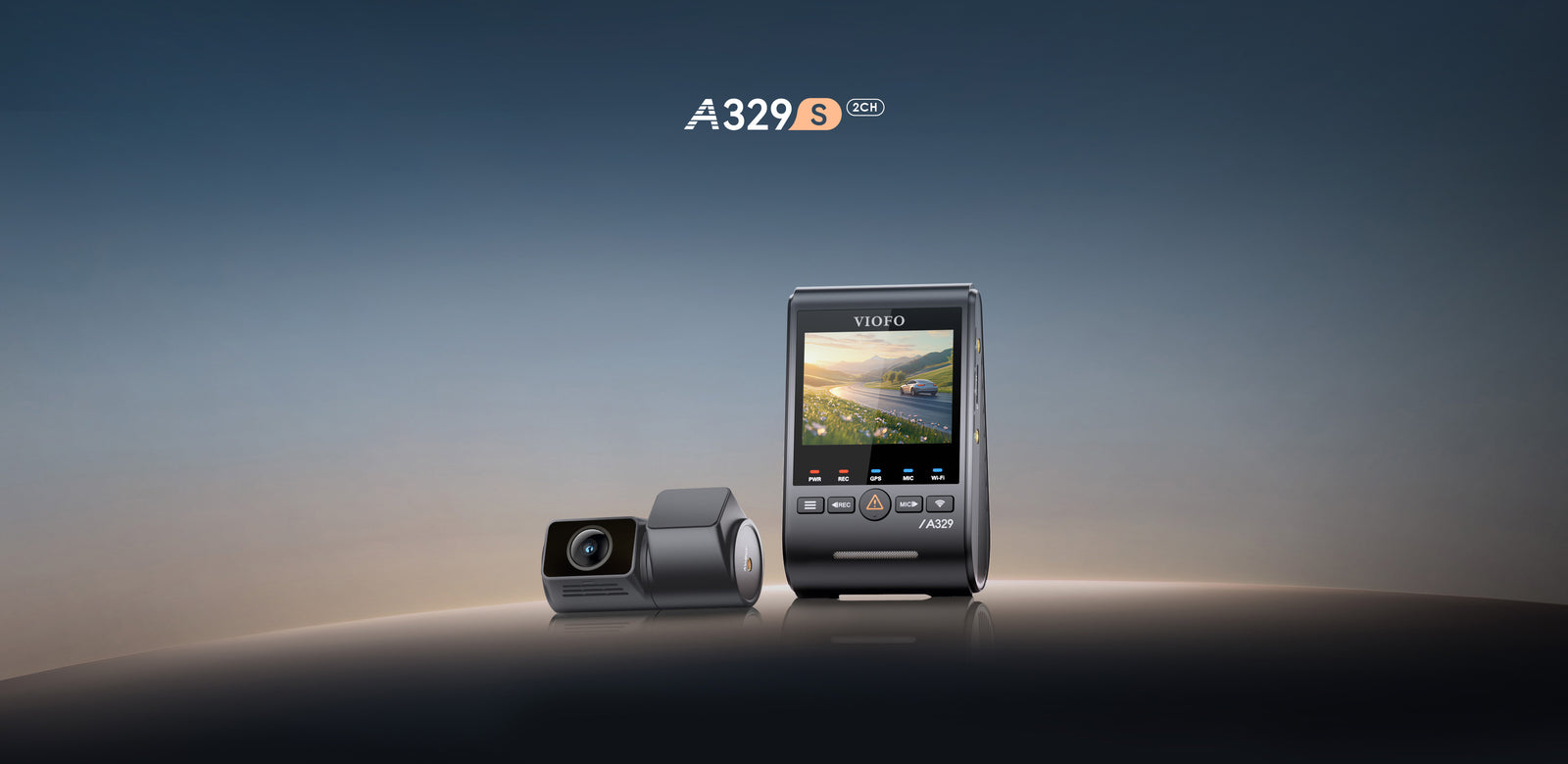 4K 60FPS + 2K Dash Camera