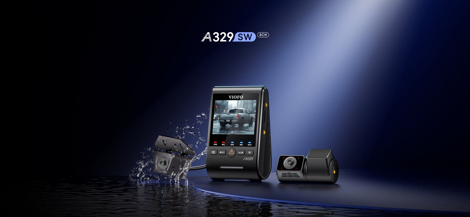 With 2K Waterproof Rear Camera