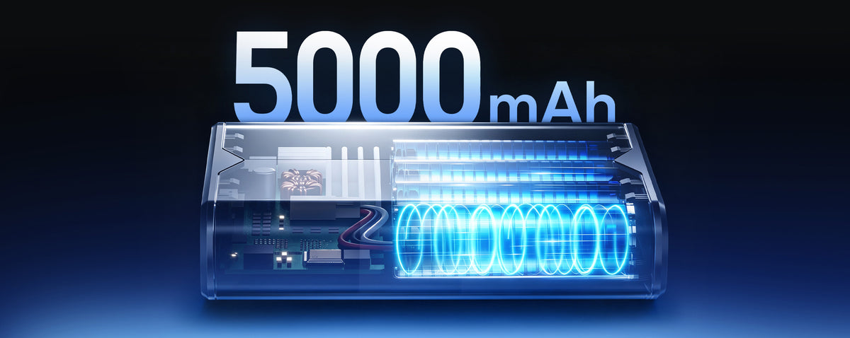 BP60 cutaway showing its 5000mAh LiFePO4 cells