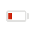 Low battery icon