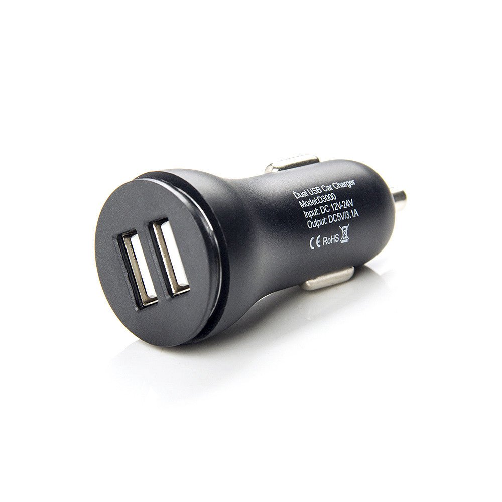 D3000 Dual USB Car Charger for A129 Pro / A129 Pro Duo and A129 Plus / A129 Plus Duo - Viofo - official