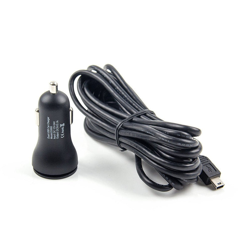 D3000 Dual USB Car Charger for A129 Pro / A129 Pro Duo and A129 Plus / A129 Plus Duo - Viofo - official