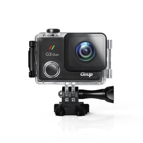 GitUp G3 Duo Action Camera 2160P 12MP Touch Screen Wi-Fi 170° Sports Cam with EIS 30m Waterproof Video Camcorder Support Remote Control and GPS Logger - VIOFO