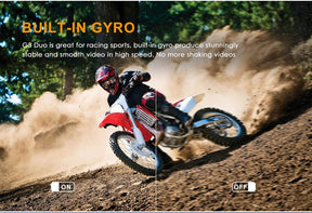 GitUp G3 Duo Action Camera 2160P 12MP Touch Screen Wi-Fi 170° Sports Cam with EIS 30m Waterproof Video Camcorder Support Remote Control and GPS Logger - VIOFO