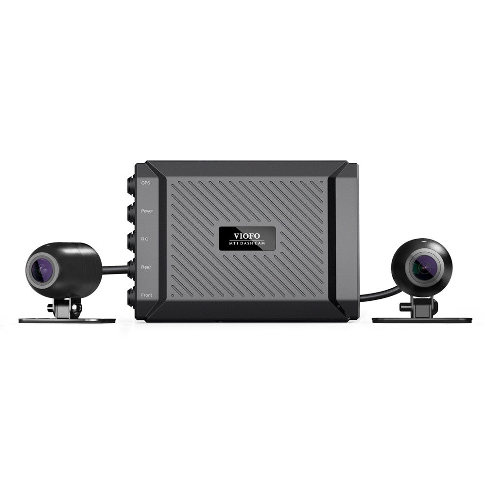 MT1 Dual Channel 1080P Motorcycle Dash Cam Built in Wi - Fi GPS with 32GB microSD Card - Viofo - official
