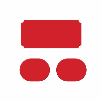 Front And Rear Stickers