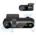 T130 3CH 3 Channel Dash Cam Front 1440P + Interior 1080P + Rear 1080P for Lyft Taxi Ridesharing Drivers - Viofo - official
