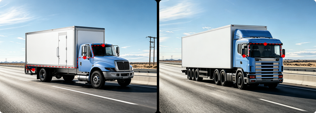 Easy Setup for Trucks & Heavy-Duty Vehicles