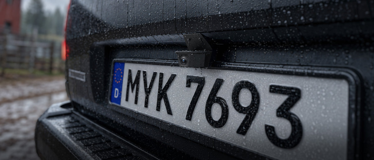 Waterproof Rear Camera
Rain or Shine, Clear View Behind