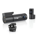 VIOFO T340TW 4CH front camera with IR cabin lens, telephoto and waterproof rear cameras, seen from the port side