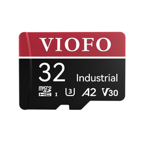 VIOFO 32GB Industrial Grade microSD Card, U3 A2 V30 High Speed Memory Card with Adapter, Support Ultra HD 4K Video Recording - Viofo - official