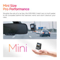 VIOFO A119 MINI 2 with a MINI design, making it easy to conceal and ensuring it doesn't obstruct your view