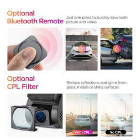 VIOFO A119 MINI 2 Voice Control 2K 60fps 5GHz WiFi Dash Camera with Sony STARVIS 2 Image Sensor HDR Super Night Sensibility - Viofo - official