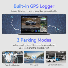 VIOFO A129 Pro Duo Ultra 4K Front + Full HD 1080P Rear Dual Channel Wi - Fi GPS Dash Camera - Viofo - official