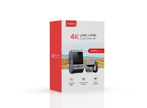 VIOFO A129 Pro Duo Ultra 4K Front + Full HD 1080P Rear Dual Channel Wi - Fi GPS Dash Camera - Viofo - official
