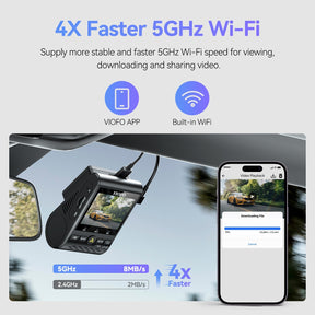 VIOFO A129 Pro Duo Ultra 4K Front + Full HD 1080P Rear Dual Channel Wi - Fi GPS Dash Camera - Viofo - official