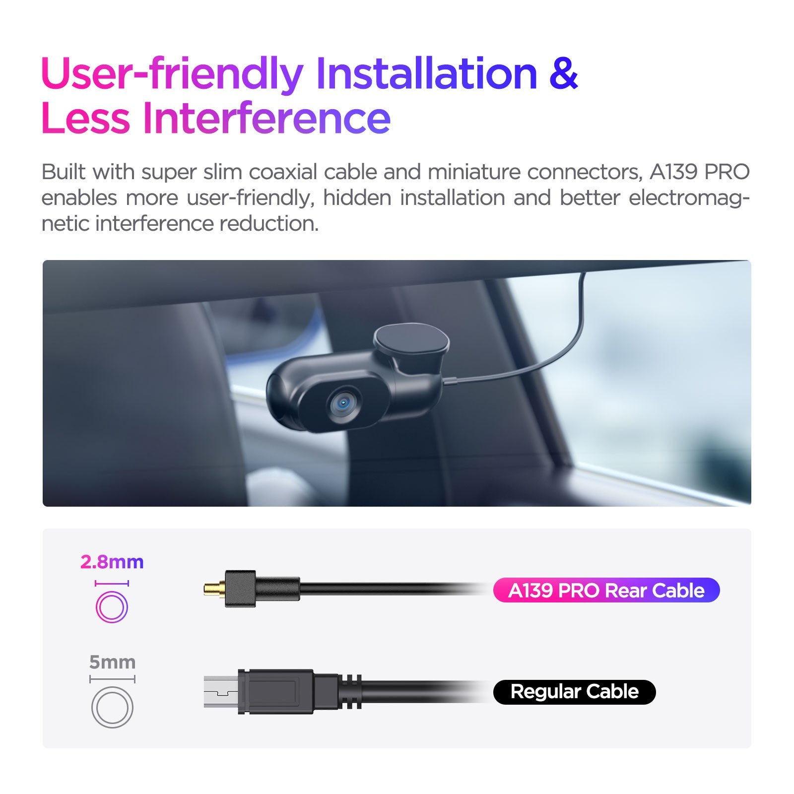 افضل داش كام للسيارات VIOFO A139 PRO 2CH First 4K HDR Front and Rear Dashcam with the Newest Sony STARVIS 2 IMX678 Sensor - Viofo - official