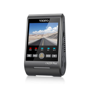 VIOFO A229 Plus 1CH 2K HDR Front Dash Cam with Sony STARVIS 2 IMX675 Sensor Voice Control 5GHz WiFi Ultra - Precise GPS - VIOFO