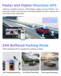 VIOFO A229 Pro 3CH 4K+2K+1080P HDR 3 Channels Car Dash Camera with Sony STARVIS 2 Sensors for Lyft Taxi Ridesharing Drivers - Viofo - official