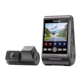 VIOFO A229 Ultra 2 Channels 4K Front+4K Rear Dashcam with Dual Sony STARVIS 2 Sensors, 2 - Channel 4K HDR
