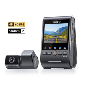 VIOFO A329T 2CH 4K 60FPS+2K Telephoto Camera with 4xOptical Zoom and Sony STARVIS 2 Sensor HDR, Support SSD Storage, Multiplex Video, Low Power Impact Detection, Hybrid Parking Recording - Viofo - official