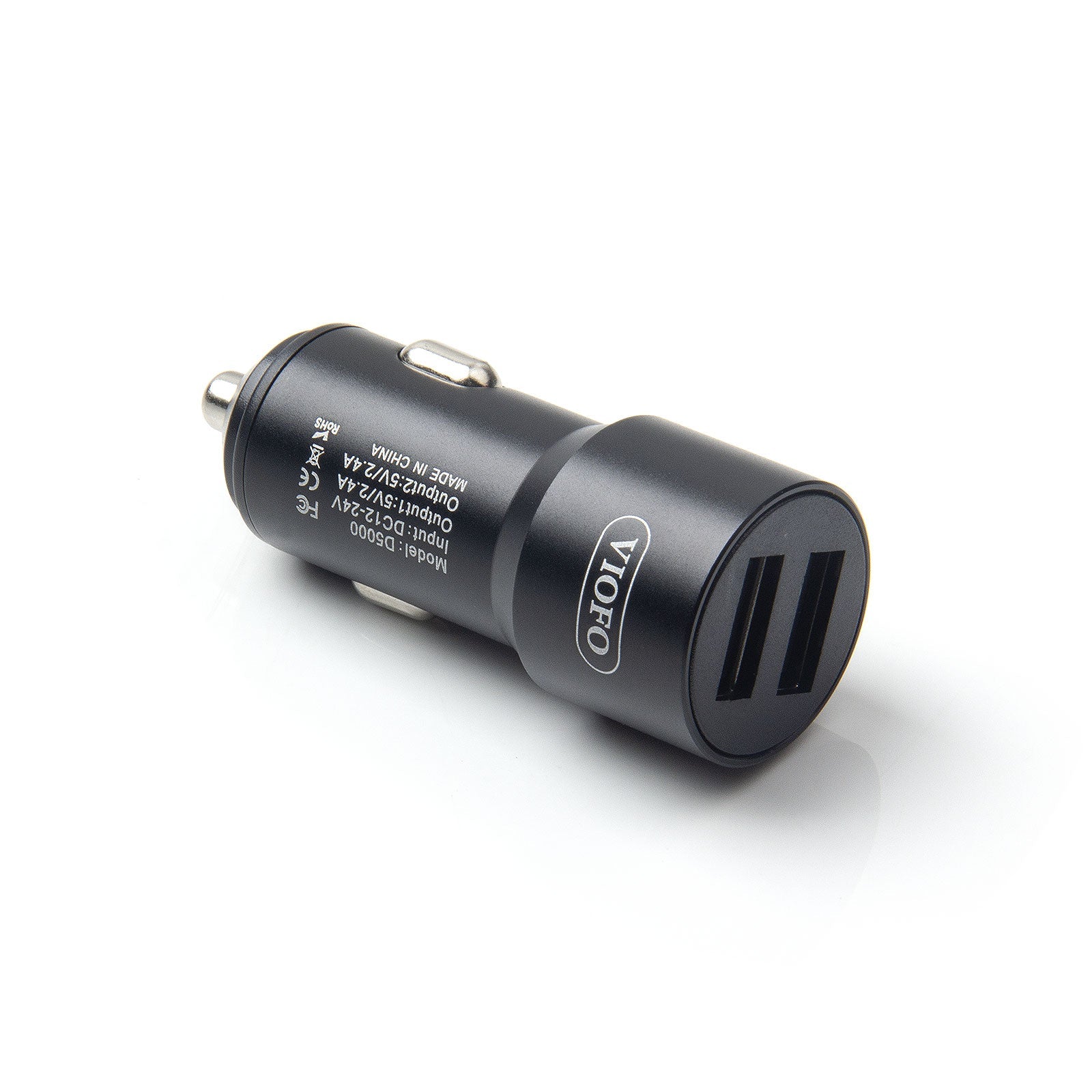 VIOFO D5000 Type - C Dual USB Cigarette Charger for A119Mini2/A229 Plus/A229 Pro/A139/A139 Pro/T130 - Viofo - official