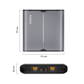 VIOFO EP100 Expansion Battery for BP100 Battery Pack, Easy to Expand Capacity for Much Longer Parking Recording - Viofo - official