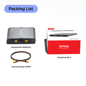 VIOFO EP100 Expansion Battery for BP100 Battery Pack, Easy to Expand Capacity for Much Longer Parking Recording - Viofo - official