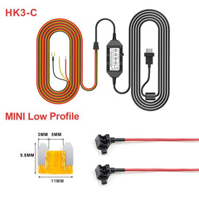 VIOFO HK3 - C Type - C Hardwire Kit for A139/A139 PRO 1CH/2CH/3CH Dash Camera - Viofo - official