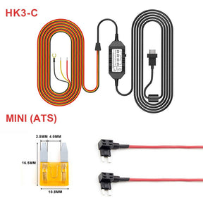VIOFO HK3 - C Type - C Hardwire Kit for A139/A139 PRO 1CH/2CH/3CH Dash Camera - Viofo - official