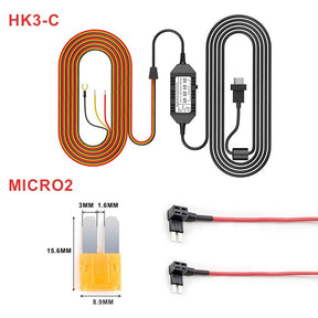 VIOFO HK3 - C Type - C Hardwire Kit for A139/A139 PRO 1CH/2CH/3CH Dash Camera - Viofo - official