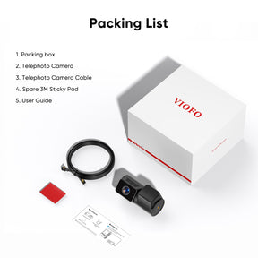 VIOFO RTC420 2K HDR Telephoto Camera Set with Sony STARVIS 2 Sensor for A329T/A329TW Series - Viofo - official