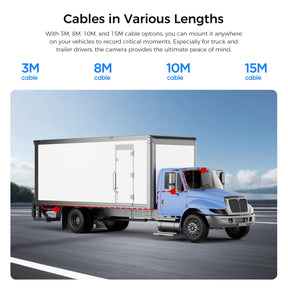 VIOFO RWC400 2K HDR 30FPS IP67 Waterproof Rear Camera Set for A329S/A329T Series - Viofo - official