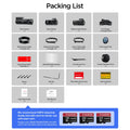 VIOFO T330 3CH 4K+2K+2K HDR Dash Cam with Triple Sony STARVIS 2 Sensors, 210° Fisheye Cabin Camera, Wi-Fi 6, GPS, Hybrid Parking Recording - VIOFO