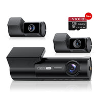 VIOFO T330T 3CH 4K+2K+2K HDR Dash Cam with 4x Optical Zoom Telephoto Camera, Triple Sony STARVIS 2 Sensors, Wi-Fi 6, GPS
