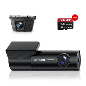 VIOFO T330W 2CH 4K+2K HDR Dash Cam with Waterproof Rear Camera, Dual Sony STARVIS 2 Sensors, Wi-Fi 6, GPS, Hybrid Parking Recording - VIOFO