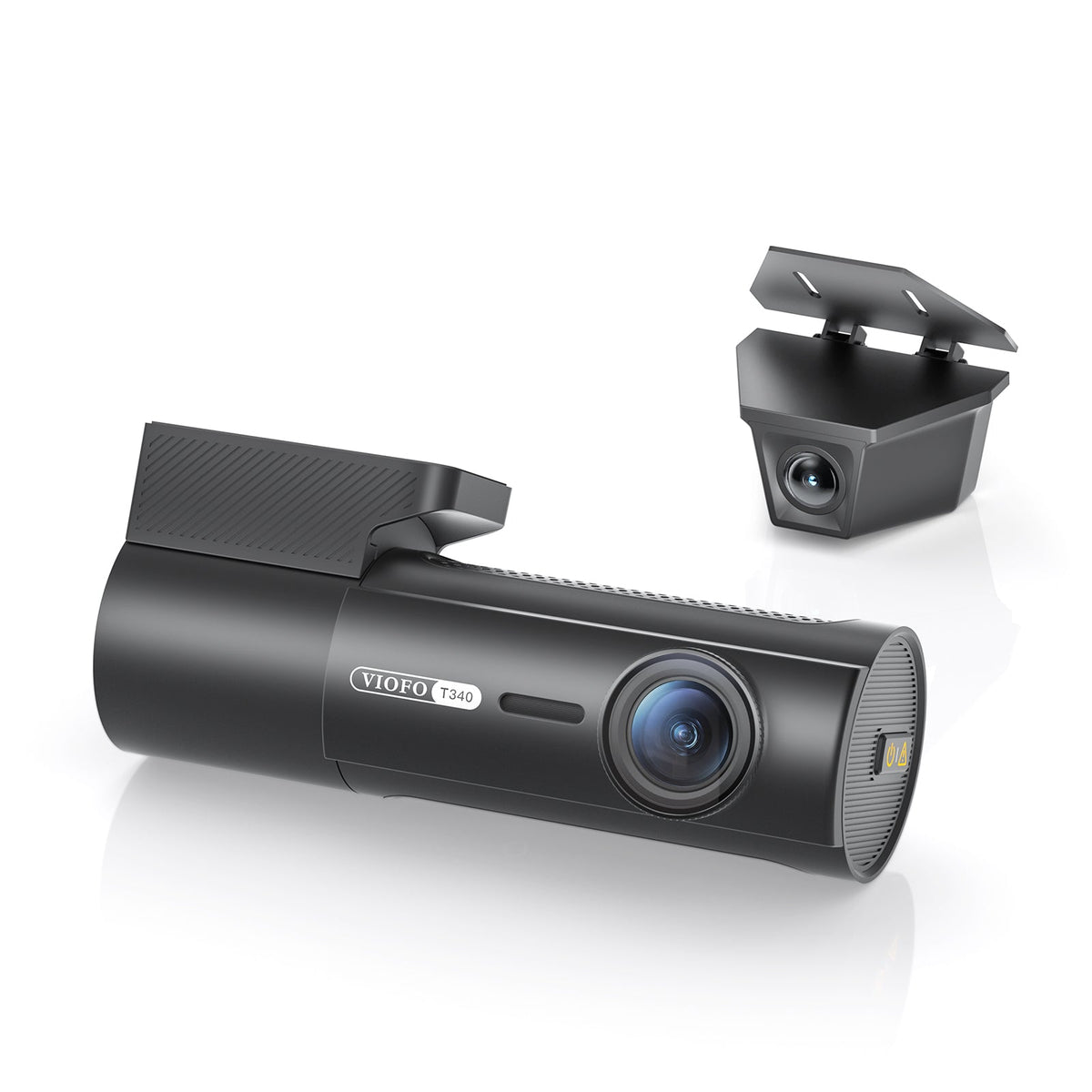 VIOFO T340W 3CH 4K+2K+2K HDR Dash Cam with Built-in IR Cabin and Waterproof Rear Camera, Sony STARVIS 2, Wi-Fi 6, GPS - VIOFO