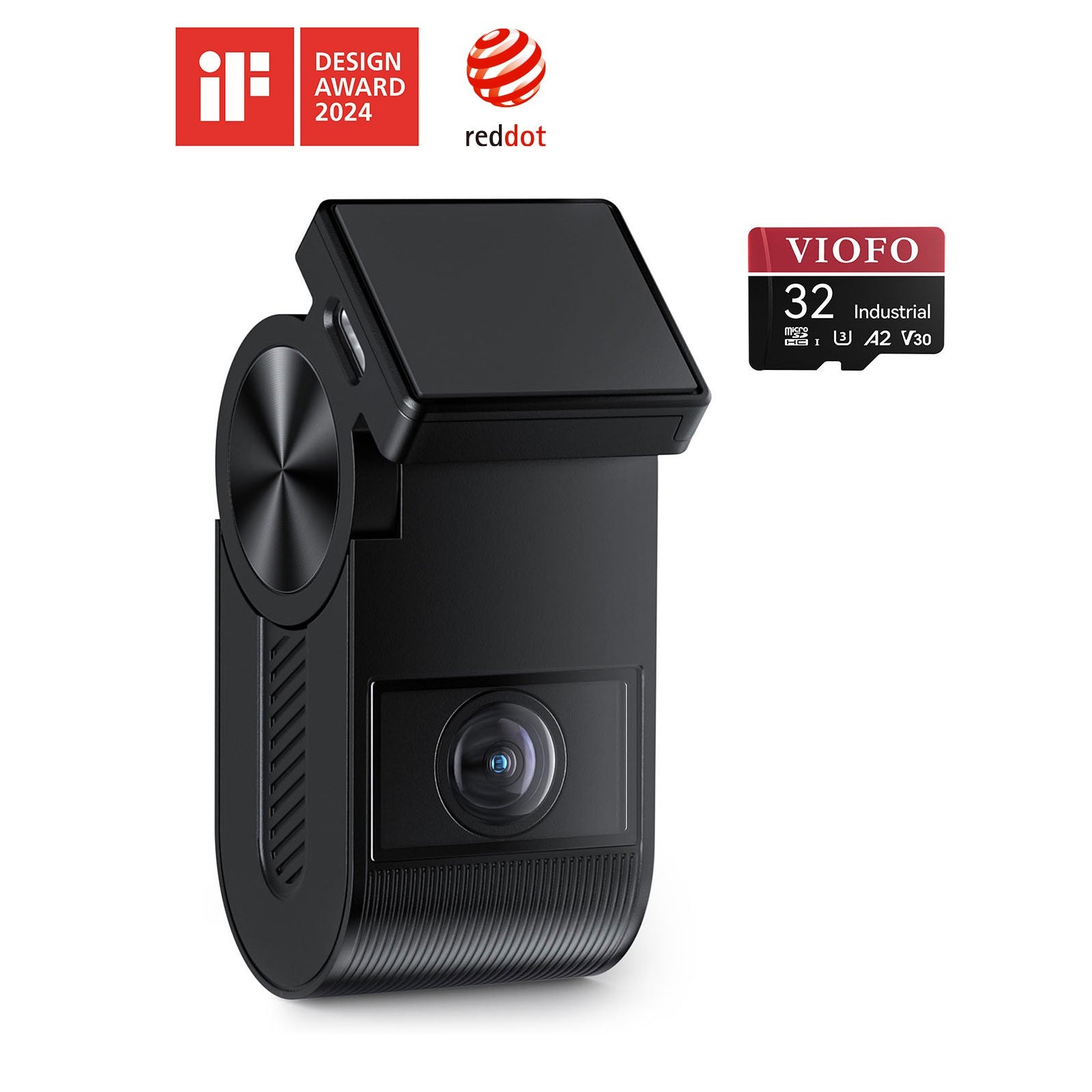 VIOFO VS1 Mini 2K HDR with Sony STARVIS 2 IMX675 Sensor 5GHz Wi - Fi Voice Control GPS Dash Cam with Free 32GB MicroSD Card - Viofo - official