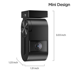 VIOFO VS1 Mini 2K HDR with Sony STARVIS 2 IMX675 Sensor 5GHz Wi - Fi Voice Control GPS Dash Cam with Free 32GB MicroSD Card - Viofo - official