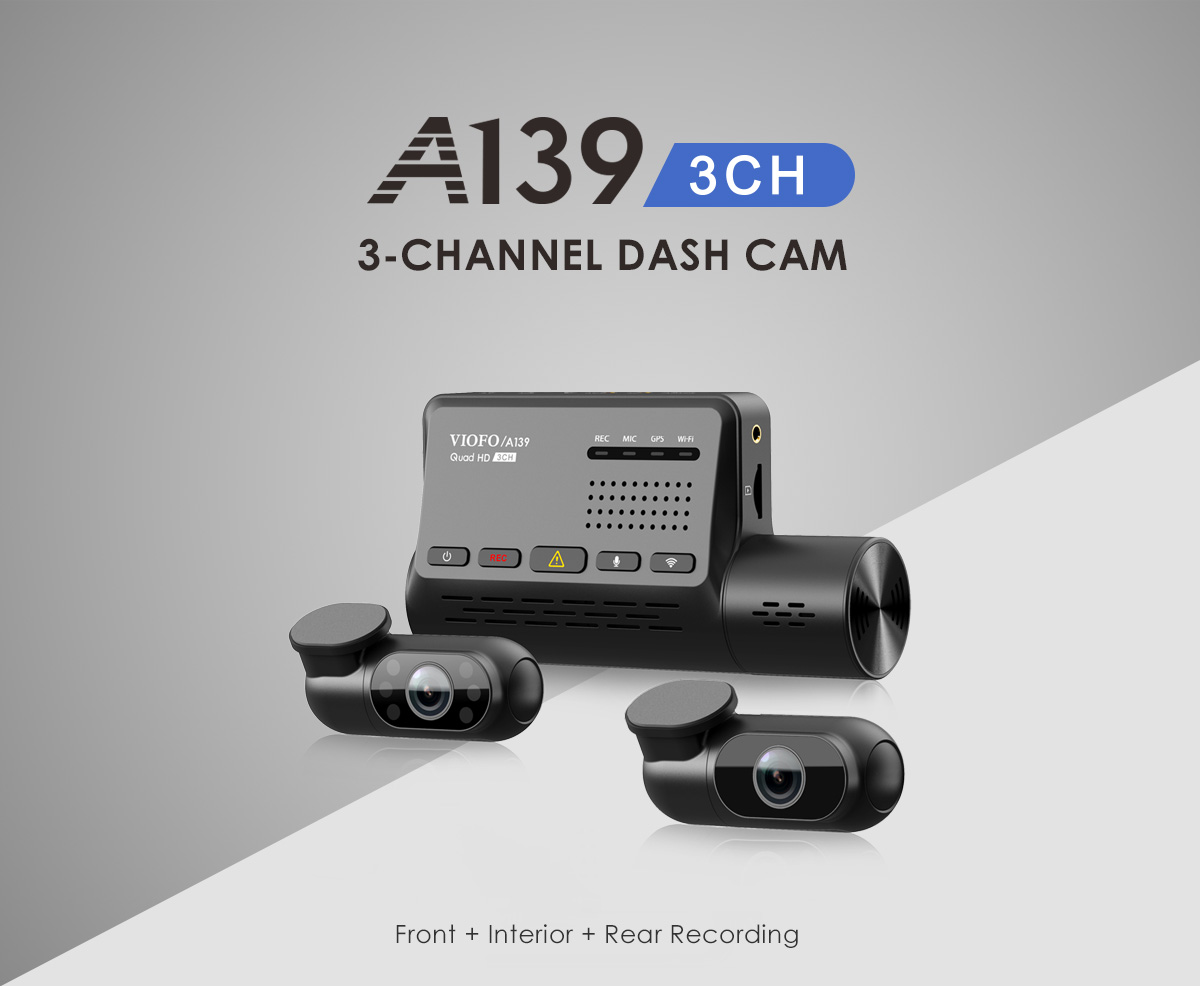Shop VIOFO A229 3CH PRO  4K+2K+1080P 3CH Smart Dashcam